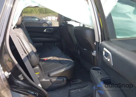 2014 Nissan Pathfinder Platinum z USA, uszkodzony, nr VIN 5N1AR2MM6EC608190